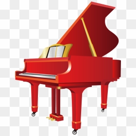 Design About Piano Music, Piano Elements, Piano Vector, - Piano Vector, HD Png Download - piano clipart png