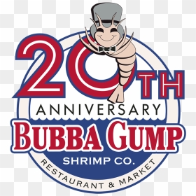 20th Bgsc"   Class="img Responsive True Size Default - 20th Anniversary Bubba Gump, HD Png Download - forrest gump png