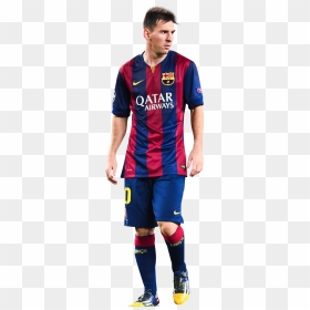 Lionel Messi Full Body, HD Png Download - barcelona uniforme png
