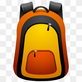 Bookbag Clipart Responsibility - Clipart Of A Backpack With No Background, HD Png Download - backpack clipart png