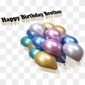 Happy Birthday Brother Png Free Download - Graphic Design, Transparent Png - brother png