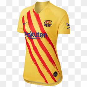 Fc Barcelona Fourth Kit 2019 20, HD Png Download - barcelona uniforme png