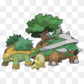 Pokemon Turtwig, HD Png Download - pokemon gif png