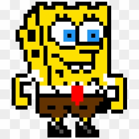 Spongebob Pixel Art , Png Download - Spongebob Pixel Art, Transparent Png - bob esponja png