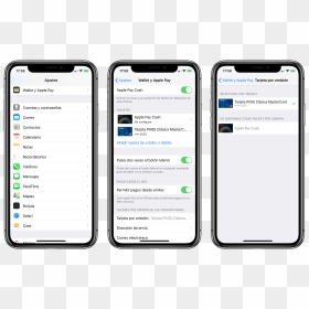 Apple Pay Tarjeta Predeterminada - Iphone X Battery Screen On Time, HD Png Download - apple pay png