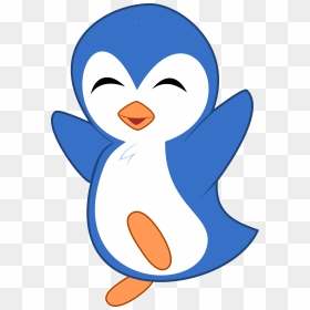 Cartoon Little Blue Penguin, HD Png Download - penguin clipart png