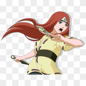 Kushina Uzumaki Kid, HD Png Download - naruto hair png