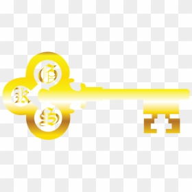 The Gold Key Society - Key Gold Logo, HD Png Download - gold key png
