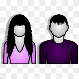 Male And Female Clipart, HD Png Download - brother png
