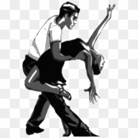 Piano Clipart Professional Dancer - Salsa Dancers Drawings, HD Png Download - piano clipart png