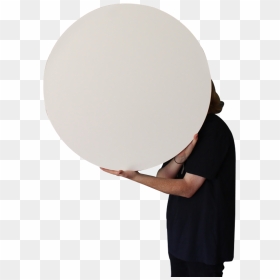 Round Blank Canvas Outside The Square 80cm - Ping Pong, HD Png Download - blank canvas png