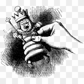 Alice Through The Looking Glass Original Illustrations, HD Png Download - king chess piece png