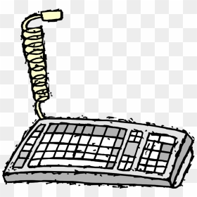 Clip Keyboard Drawing Transparent Png Clipart Free - El Teclado Clipart, Png Download - piano clipart png