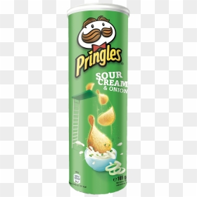 Pringles Sour Cream&onions - Pringles Sour Cream And Onion, HD Png Download - pringles png