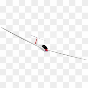 Glider Png Transparent Picture - Png Transparent Background Transparent Plane Glider, Png Download - plane vector png