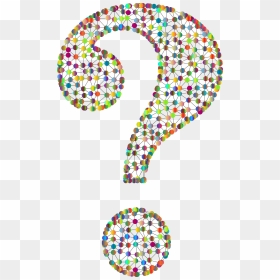 Prismatic Wireframe Question Mark 3 Clip Arts - Question Mark, HD Png Download - question mark image png