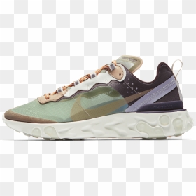 Casual Shoes 55bae 685aa React Element 87 X Undercover - Nike React Element 87 Army Green, HD Png Download - green mist png