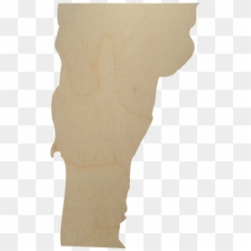 Vermont State Wood Shape - Vermont State Map Png, Transparent Png - tree cutout png