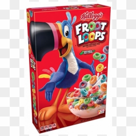 Kellogg"s Froot Loops Cereal "  Title="kellogg"s Froot - Family Size Froot Loops, HD Png Download - froot loops png