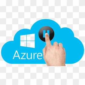 Microsoft Azure Cloud Logo, HD Png Download - pause symbol png