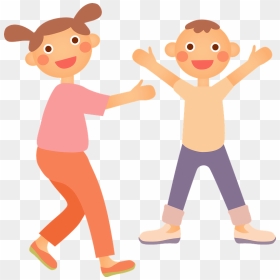 Sister Brother Clipart - Cartoon, HD Png Download - brother png