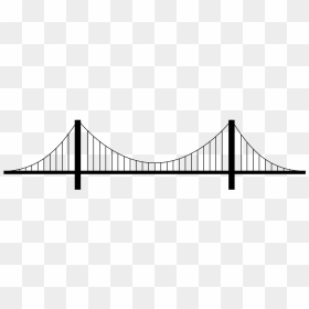 Transparent Bridge Clip Art - Transparent Background Bridge Icon, HD Png Download - bridge icon png