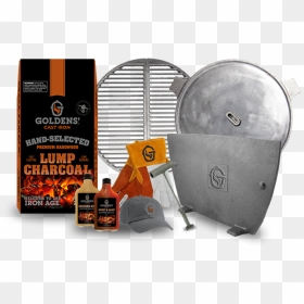 Buy Kamado Accessories In The Usa - Chair, HD Png Download - gold grill png