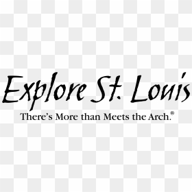 Explore St Louis Logo Black And White - Design, HD Png Download - st louis arch png