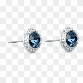 Angelic Stud Pierced Earrings, Blue, Rhodium Plated - Swarovski Women's Angelic Earrings, HD Png Download - bling effect png