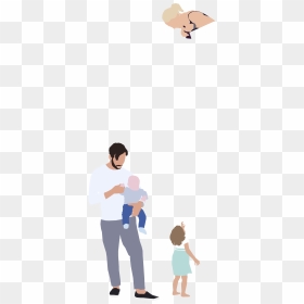 Baby, HD Png Download - family vector png