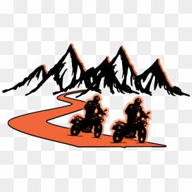 2 Wheel Adventurer - Adventure Bike Art Png, Transparent Png - adventurer png