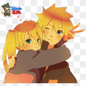 Naruto Y Naruko Fanart, HD Png Download - naruto hair png