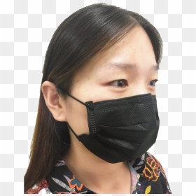 Black Medical Face Mask Png Photo - Face Mask Face Png Black, Transparent Png - black mask png
