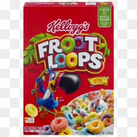 Kellogg's Froot Loops Cereal, HD Png Download - froot loops png