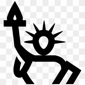 Torch Clipart Icon - Hito Icono, HD Png Download - statue of liberty vector png