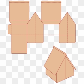 Little House Cutout Clip Arts - Cutout Animation, HD Png Download - tree cutout png