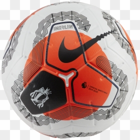 Premier League Ball Merlin, HD Png Download - nike soccer ball png