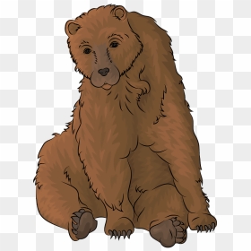 Brown Bear Clipart - Bear Clip Art, HD Png Download - angry bear png