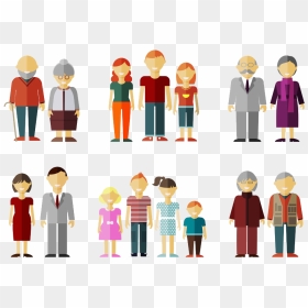 Family Tree Father Illustration - Mama Papa Abuelo Abuela, HD Png Download - family vector png