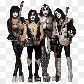 Kiss Band Transparent Background, HD Png Download - kiss band png