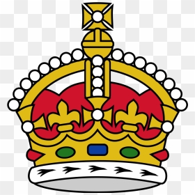 Transparent Crown Cartoon Png - Queen Elizabeth 2nd Coat Of Arms, Png Download - crown cartoon png