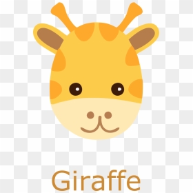 Giraffe Face Cartoon Daily Cliparts - Cartoon Giraffe Face Clipart, HD Png Download - giraffe clipart png