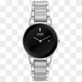 Citizen Axiom Ladies Eco-drive Black Blank Face Date - Ga1052 55e, HD Png Download - blank face png