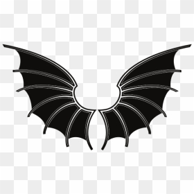 Wings Silhouette - Gambar Sayap Kelelawar Keren, HD Png Download - wing silhouette png