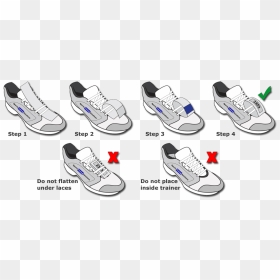 Lace Clipart Shoe Lace - Walking Shoe, HD Png Download - shoe lace png