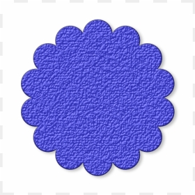Vector Flower Shape Png, Transparent Png - scalloped circle png