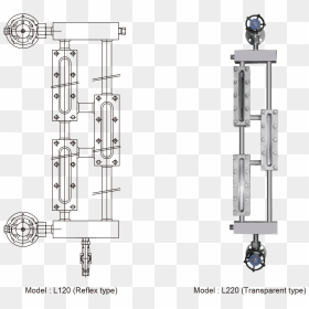 Level Gauge Reflex Type, HD Png Download - zig zag line png