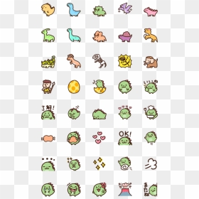 Milk And Mocha Emotes, HD Png Download - cute dinosaur png