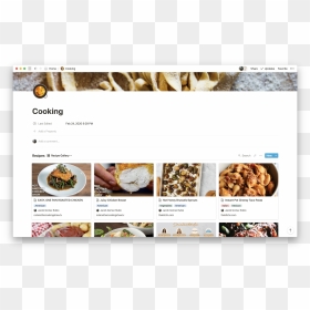 Web Page, HD Png Download - recipe png