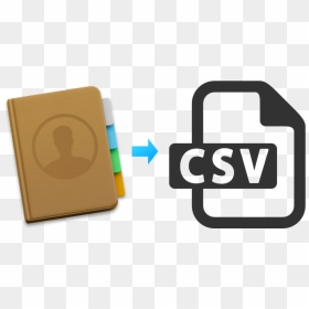 Com/wp To Csv File Guide 900×435 - Csv, HD Png Download - contacts png